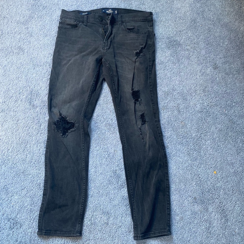 Black Ripped Jeans